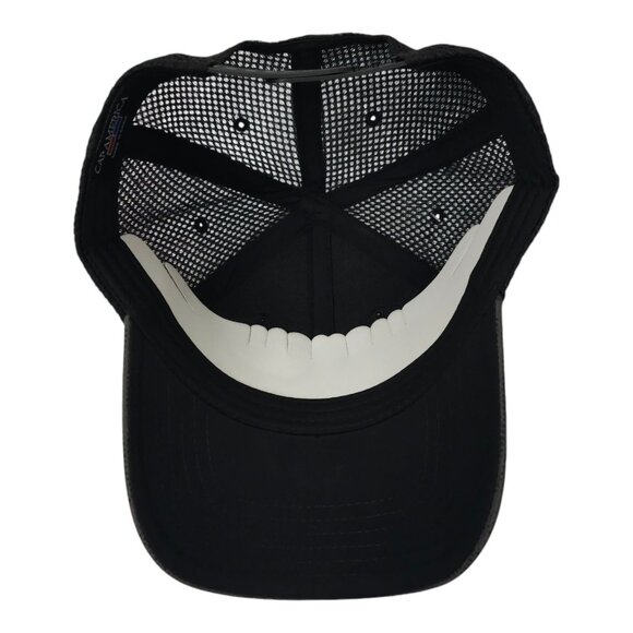 Sierra Trading Post Snapback Cap Embroidered Logo Mesh Trucker Baseball Hat Gray - Picture 5 of 13